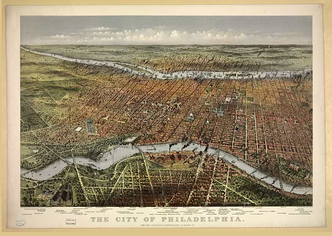 City of Philadelphia 1875