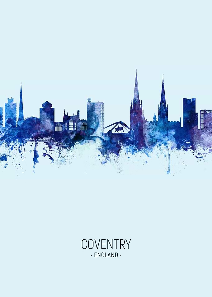 Coventry England Skyline