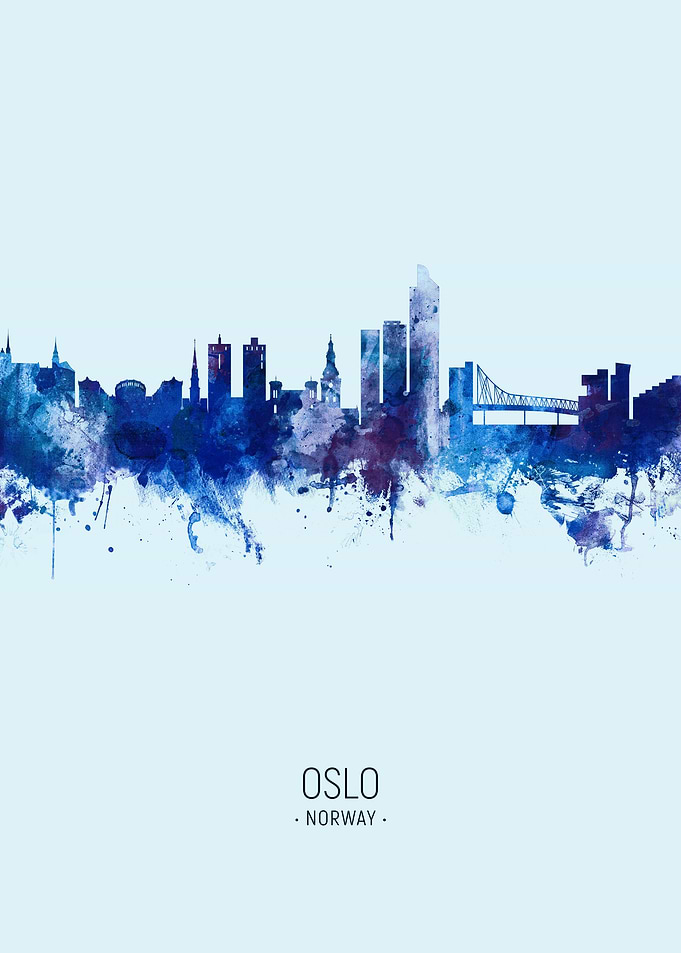 Oslo Norway Skyline