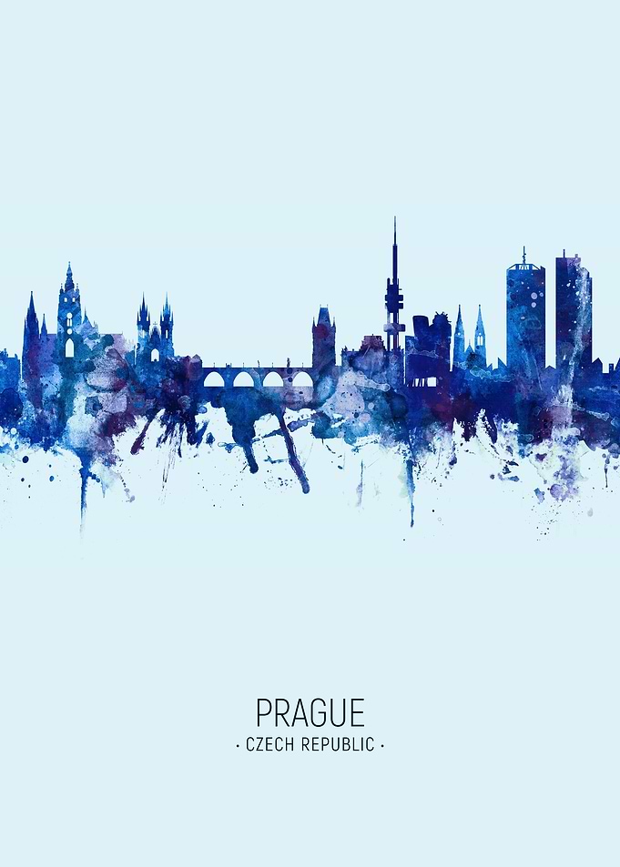 Prague Skyline