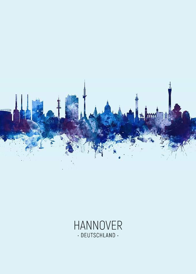 Hannover Germany Skyline