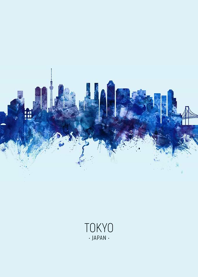 Tokyo Japan Skyline