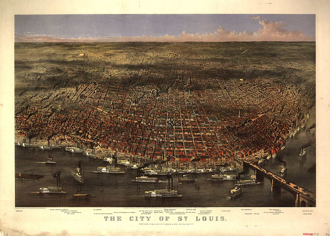 City of St Louis 1874