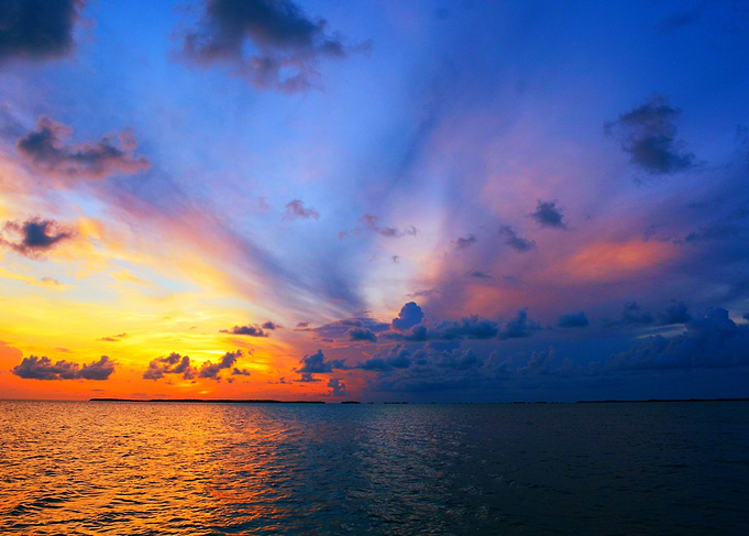 Sunset in Key Largo