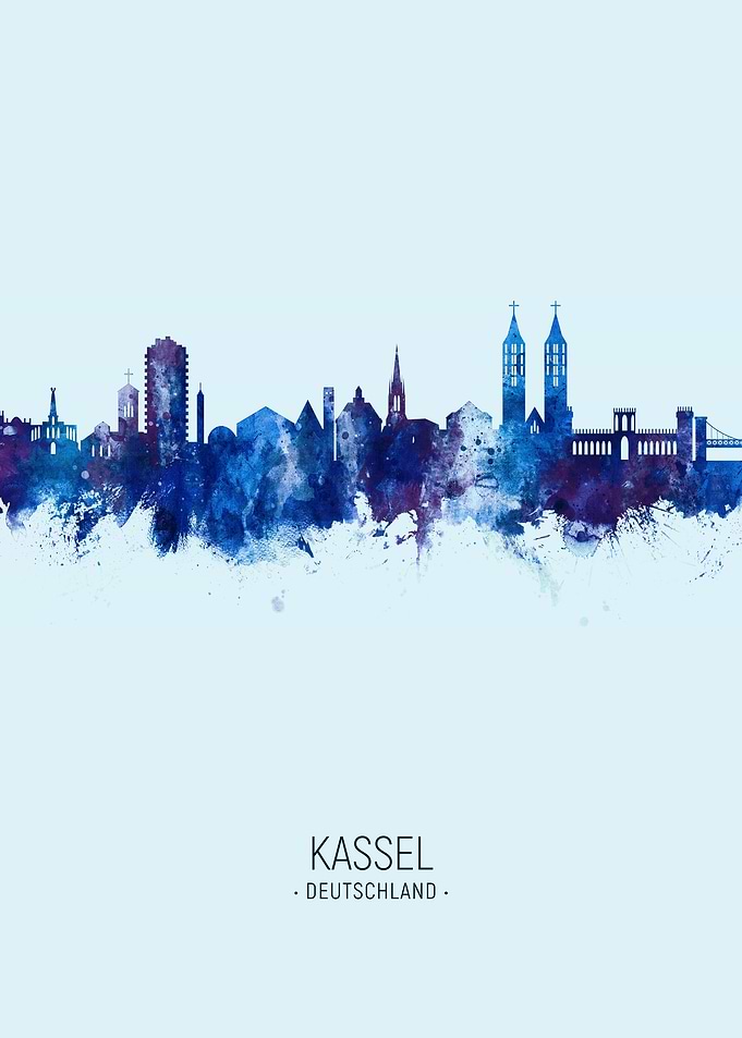 Kassel Germany Skyline