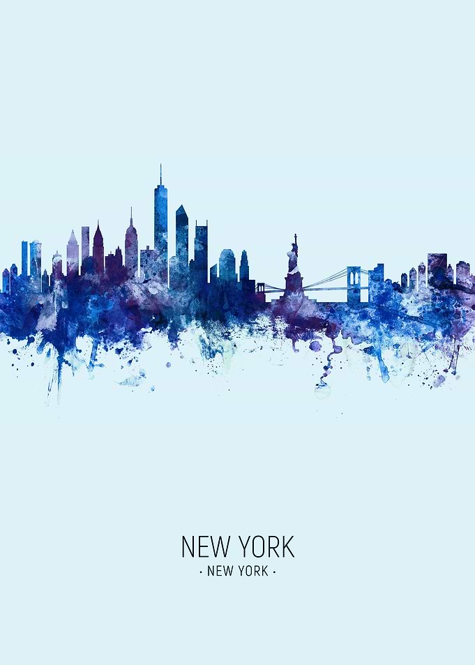 New York NYC Skyline