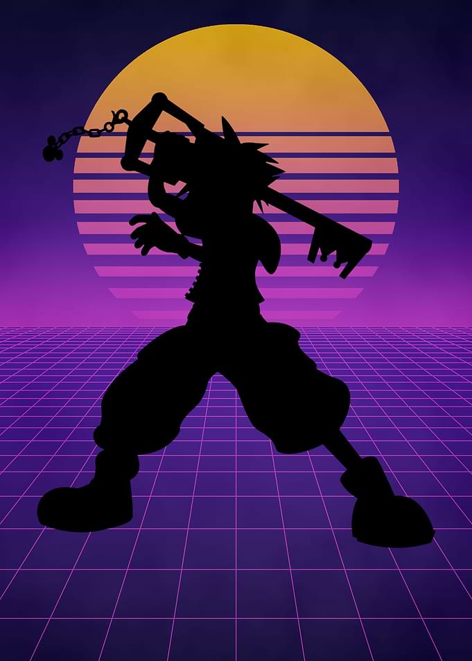 Retro Sora Keyblade