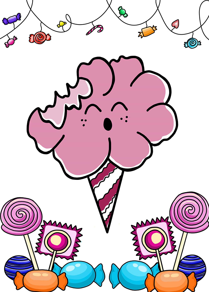 Cotton Candy Puff