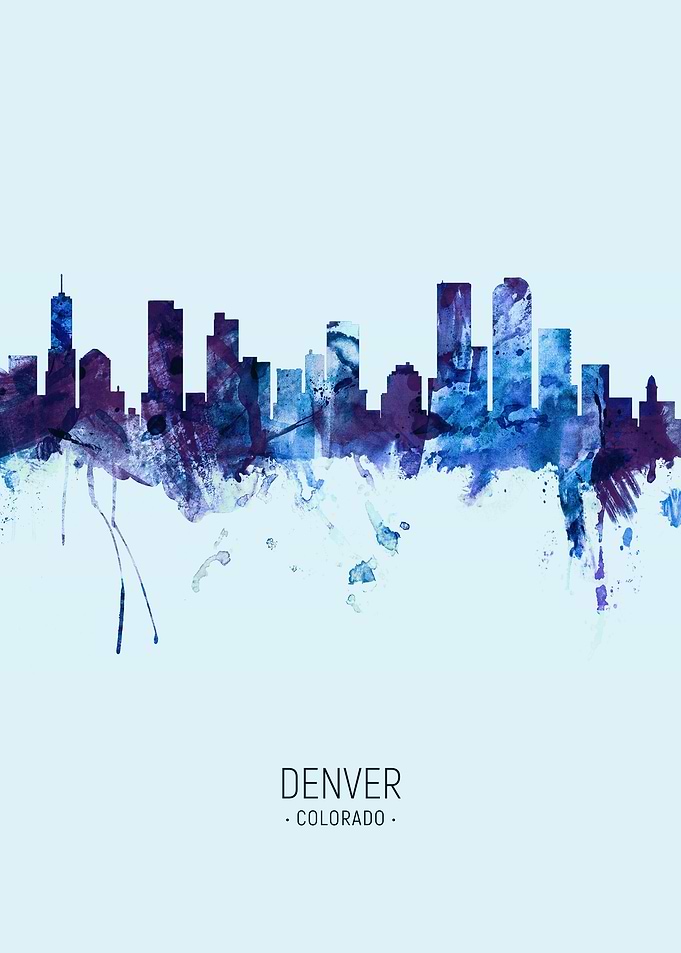 Denver Colorado Skyline