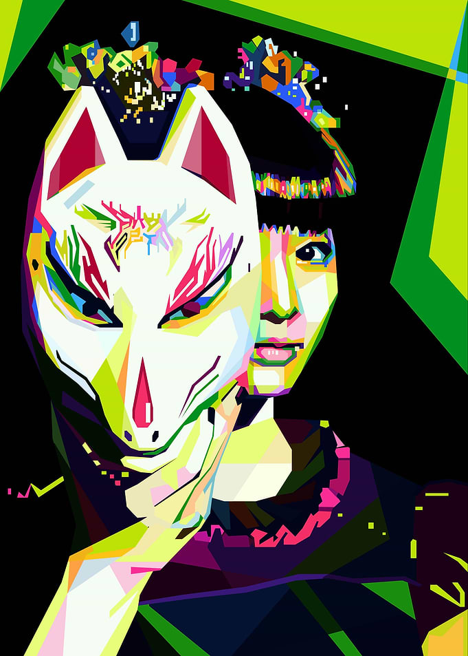 Baby Metal Wpap Pop Art