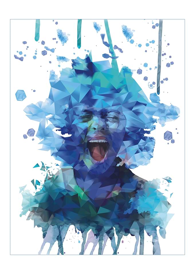 The Screaming Low Poly