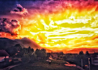 Nature takes another color