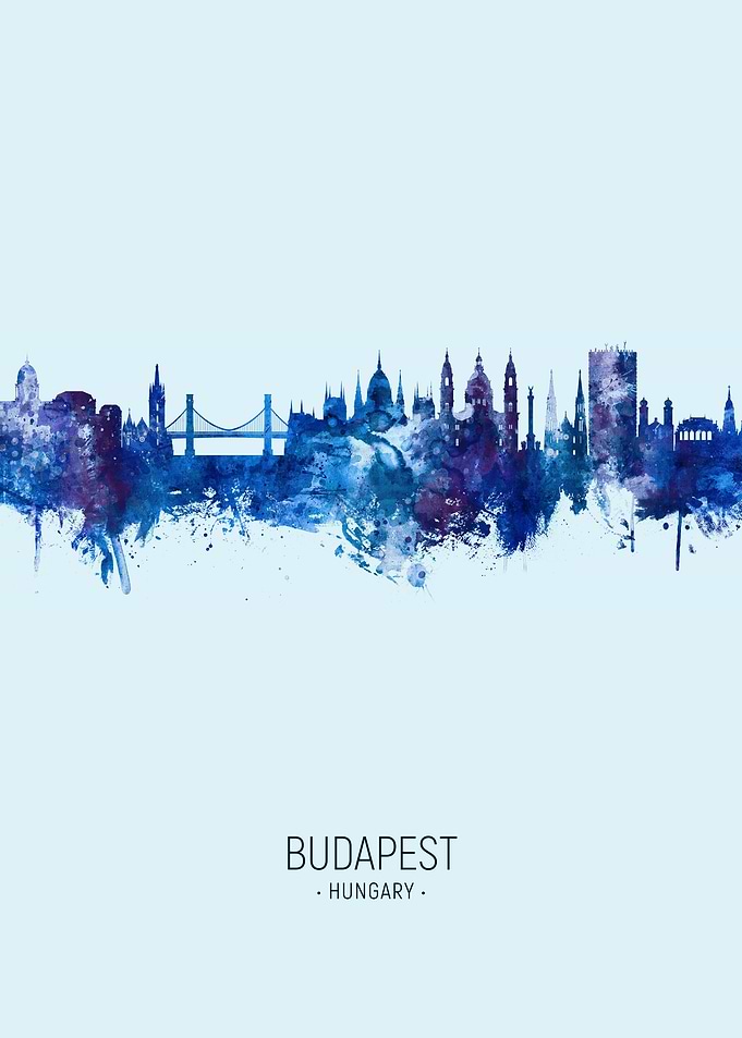 Budapest Hungary Skyline