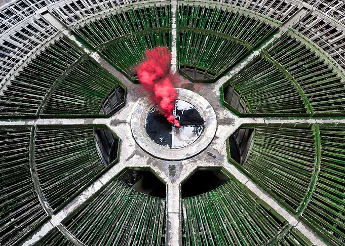 Plant Tower by Drone