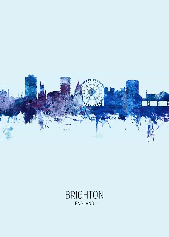 Brighton England Skyline