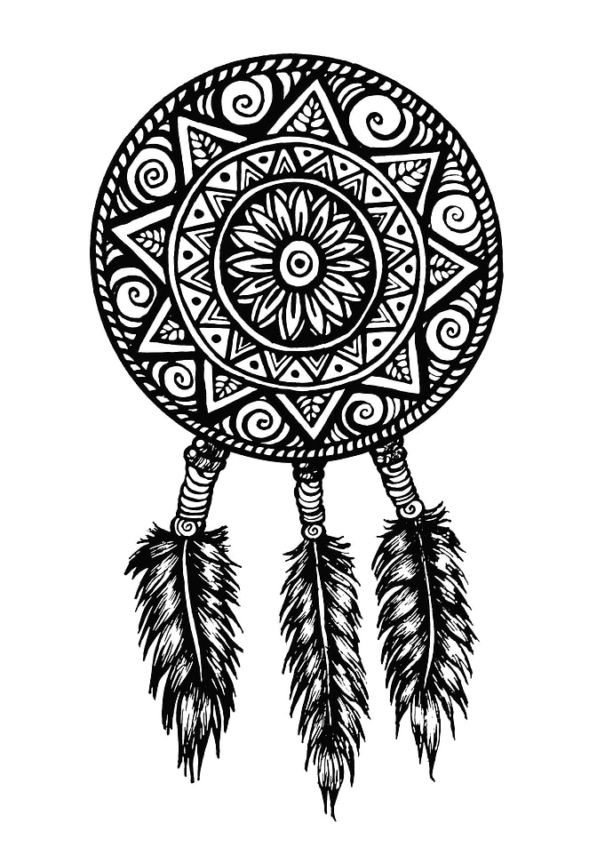 Dream Catcher Zentangle