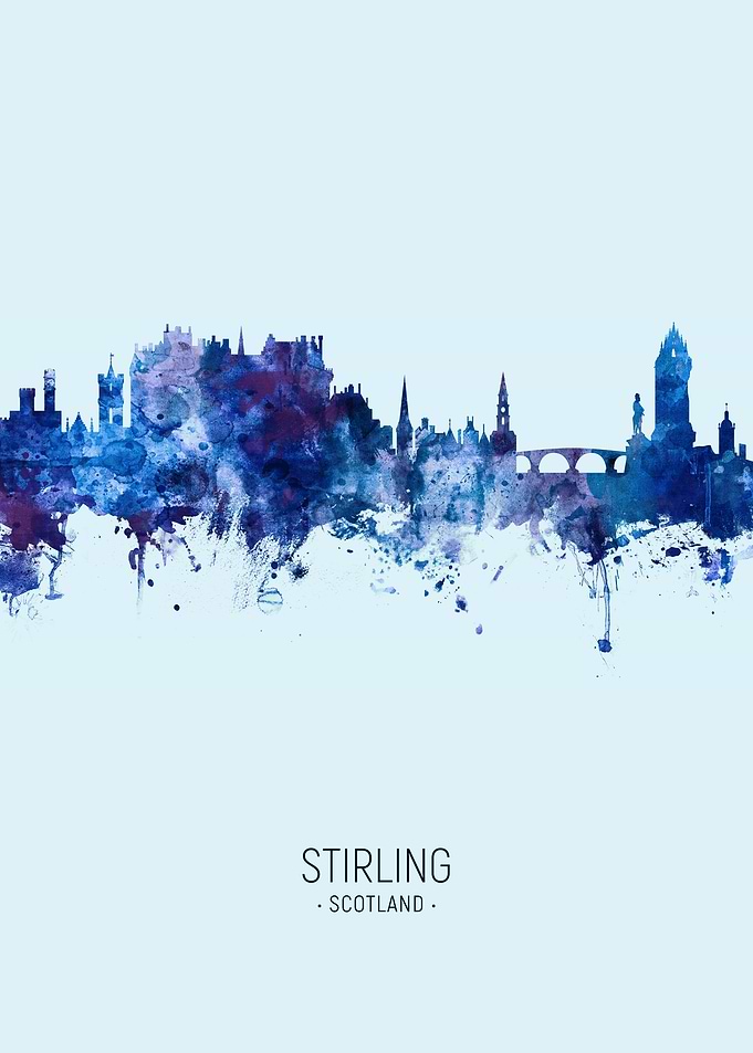 Stirling Scotland Skyline
