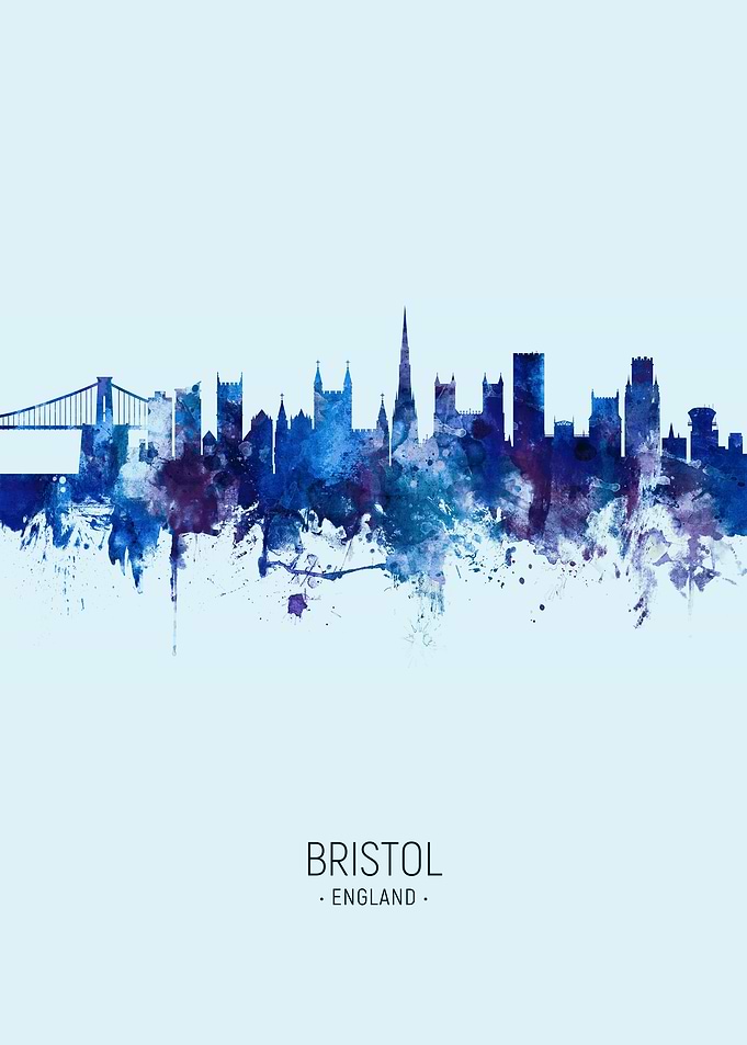 Bristol England Skyline
