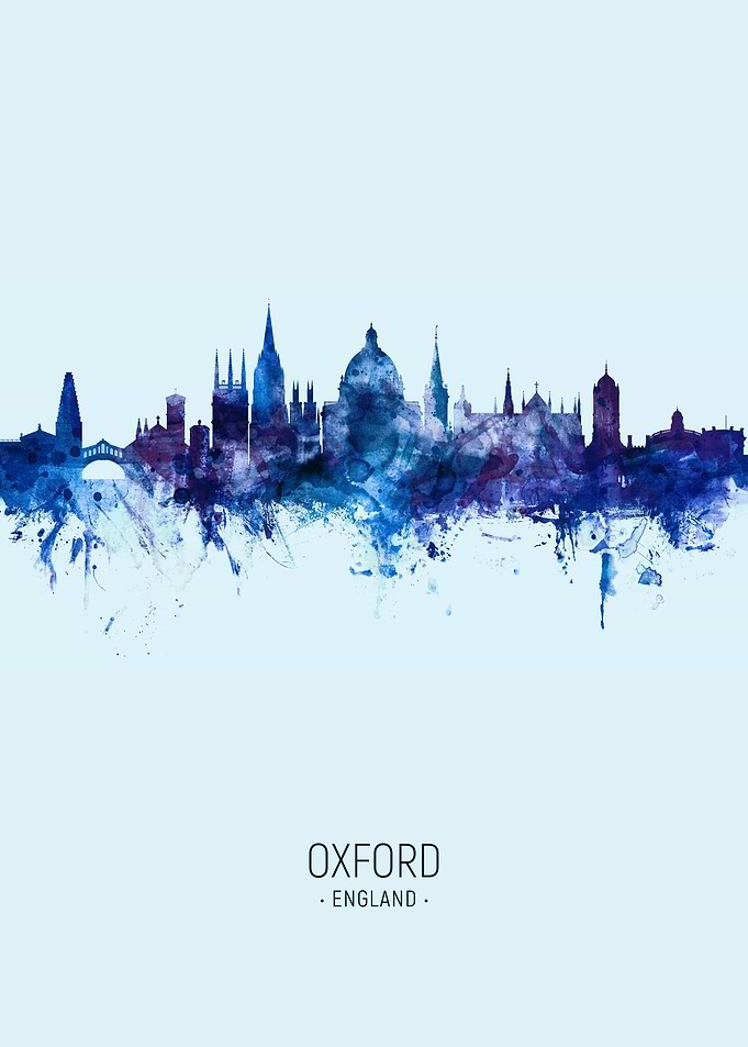Oxford England Skyline