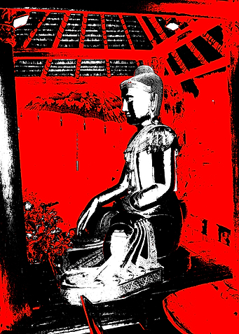 Statue of Buddha Profile