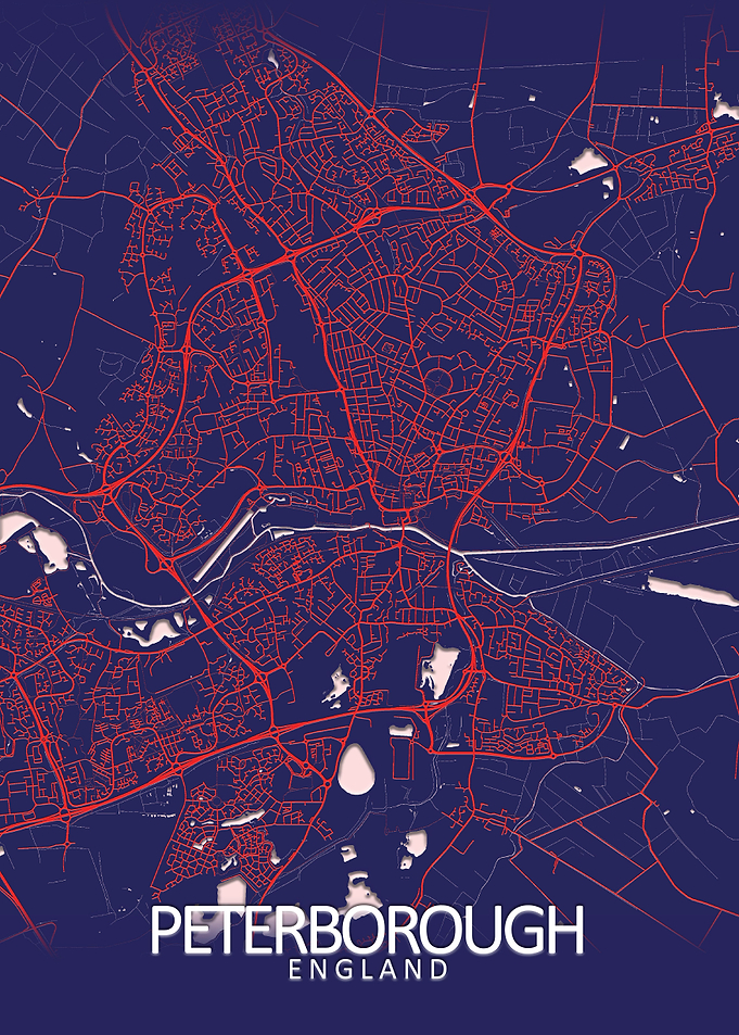 Peterborough Blue CityMap