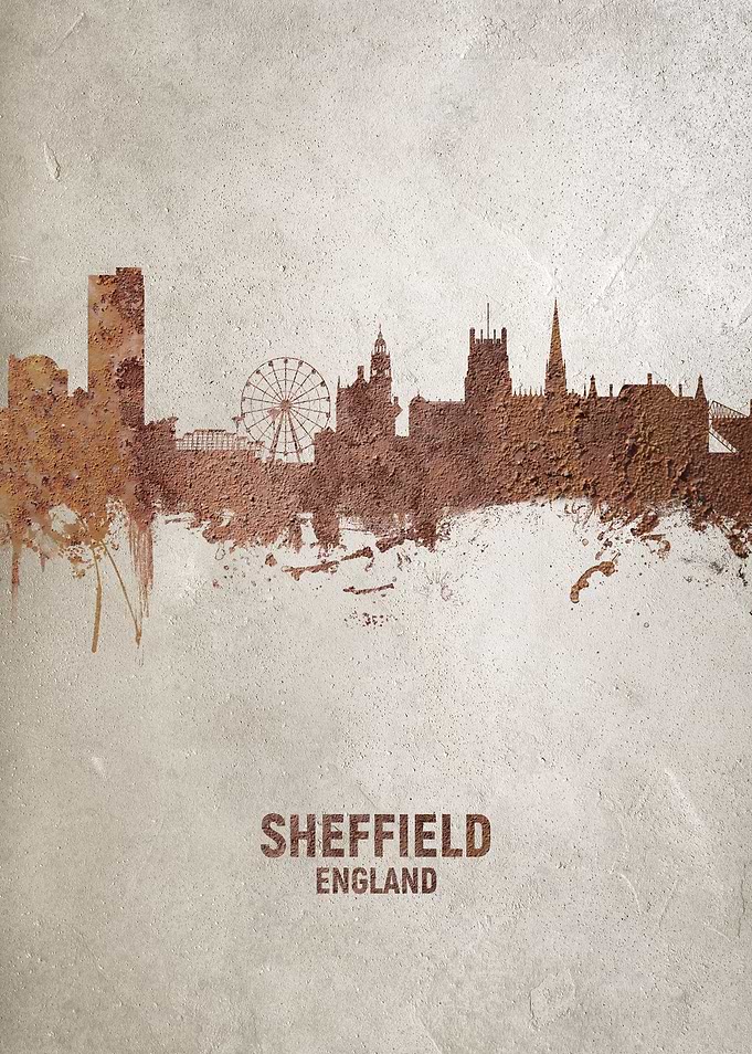 Sheffield England Skyline