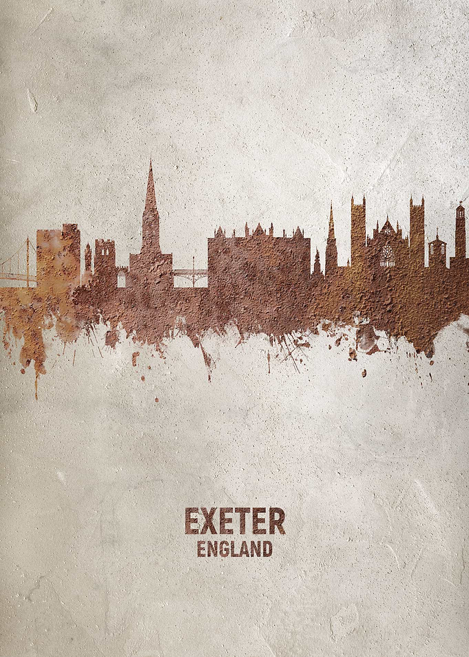 Exeter England Skyline