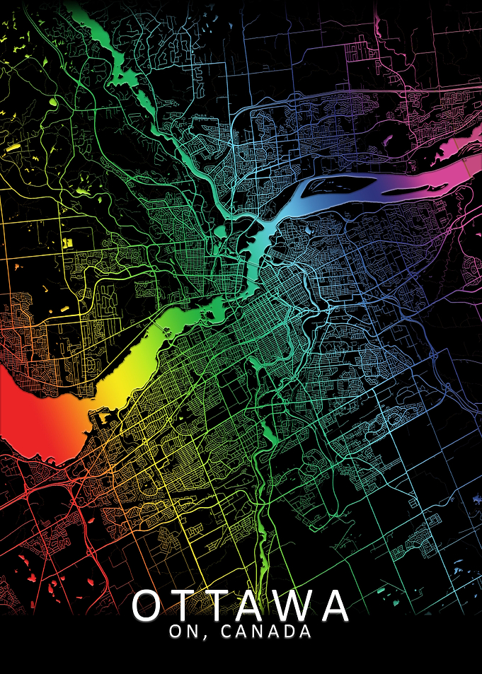 Ottawa Rainbow City Map