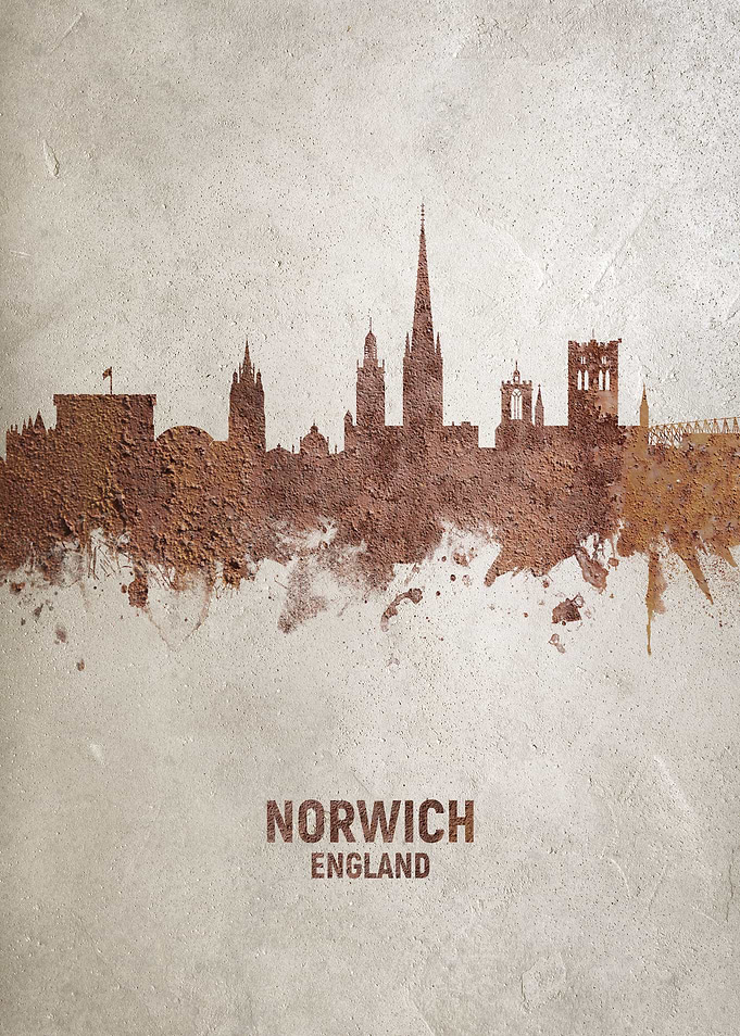 Norwich England Skyline