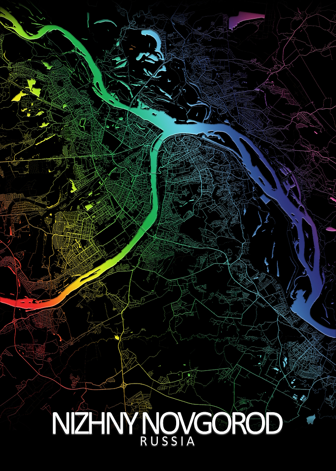Nizhny Rainbow City Map