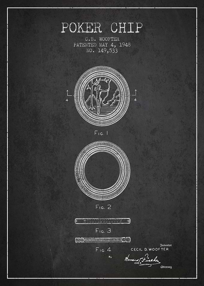 Poker Chip Patent