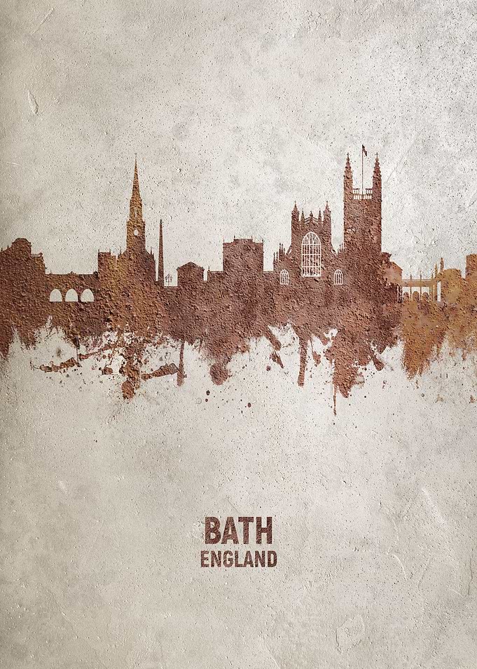 Bath England Skyline