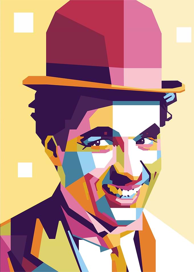 WPAP Charlie Chaplin