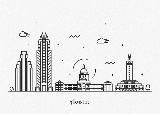 Austin City Skyline