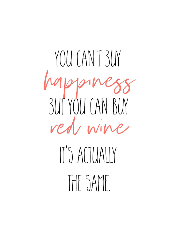 YOU CANT BUY HAPPINESS