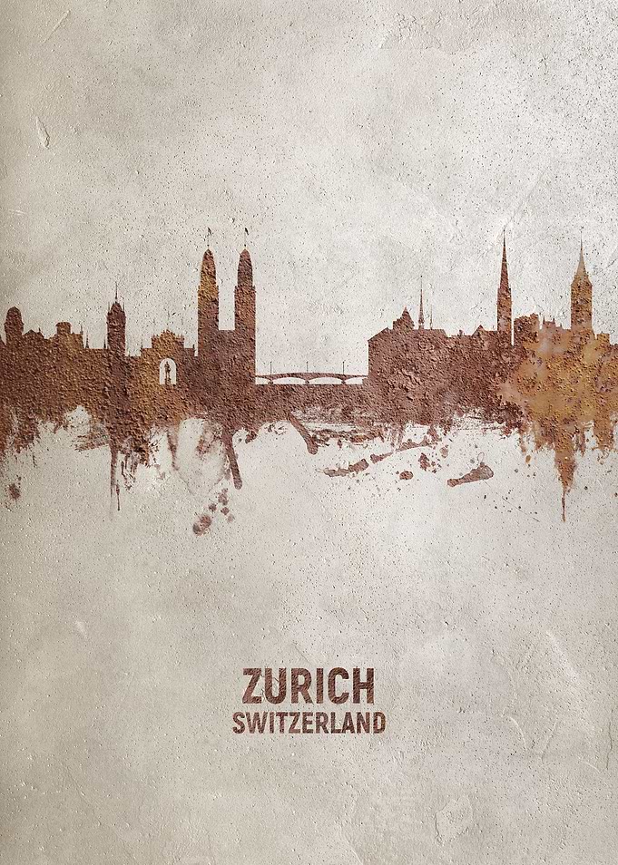 Zurich Switzerland Skyline