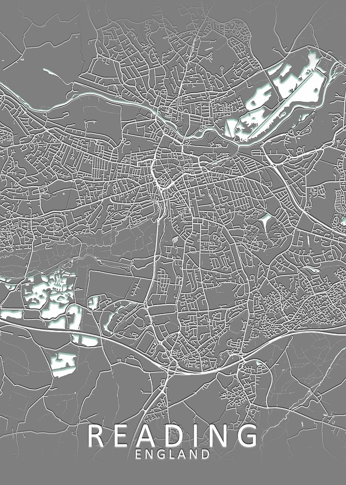 Reading Grey City Map