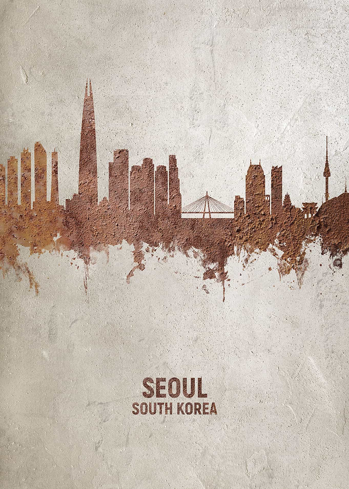 Seoul South Korea Skyline