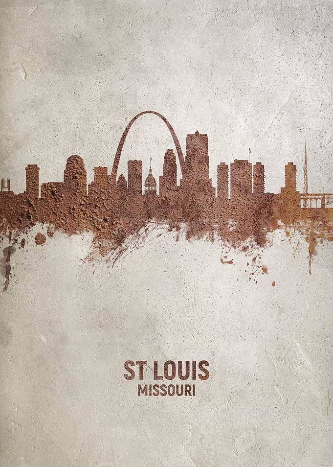 St Louis Missouri Skyline