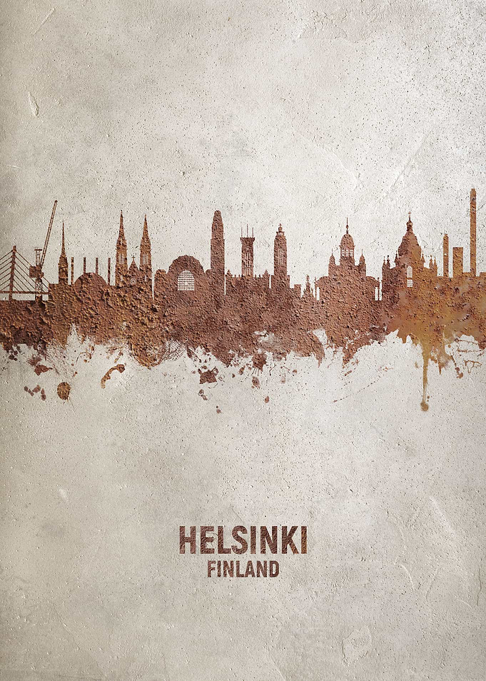 Helsinki Finland Skyline