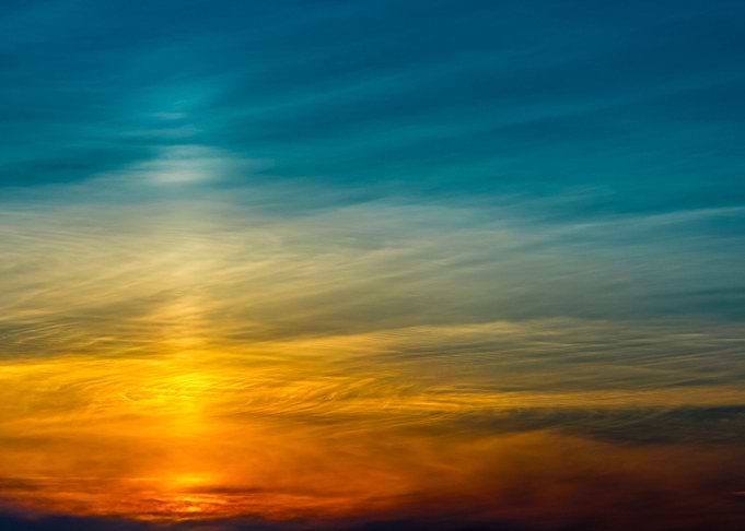 Magic sunset
