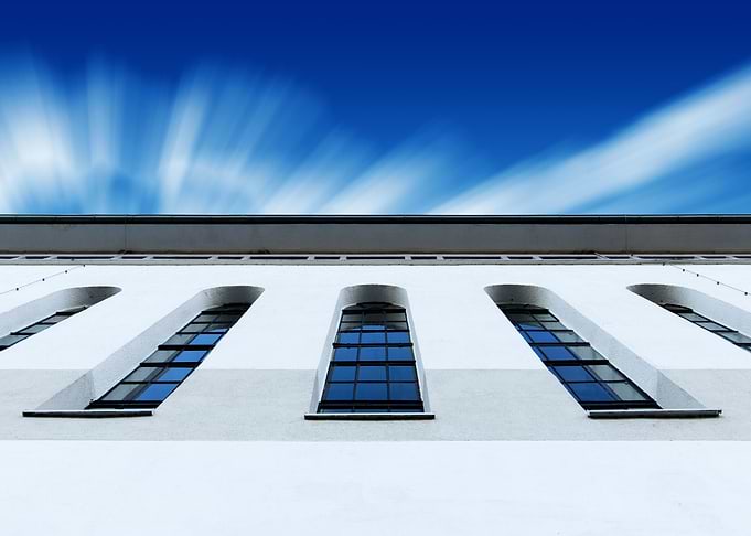 architecture sky long expo