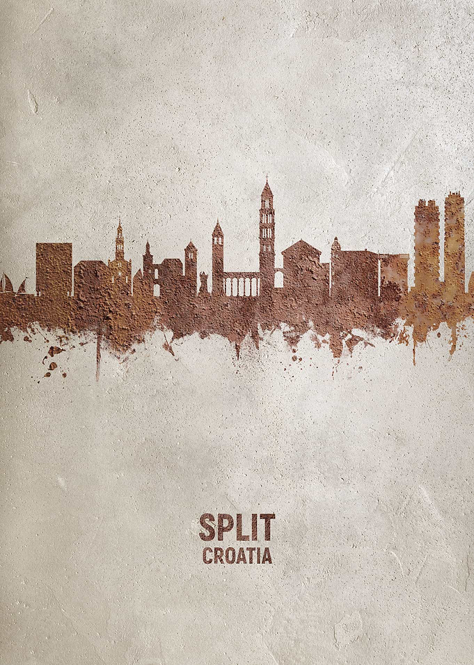 Split Croatia Skyline