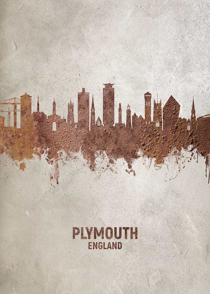 Plymouth England Skyline