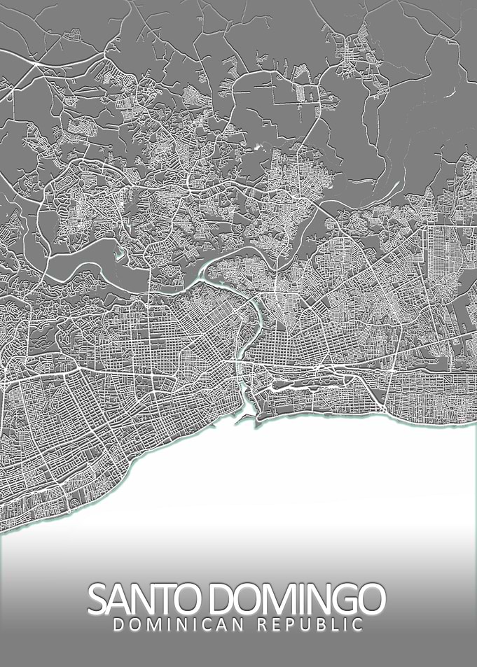 Santo Domingo Grey CityMap