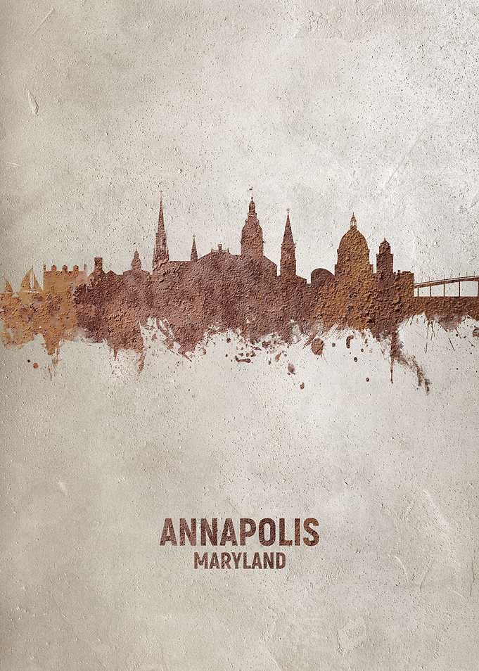 Annapolis Maryland Skyline