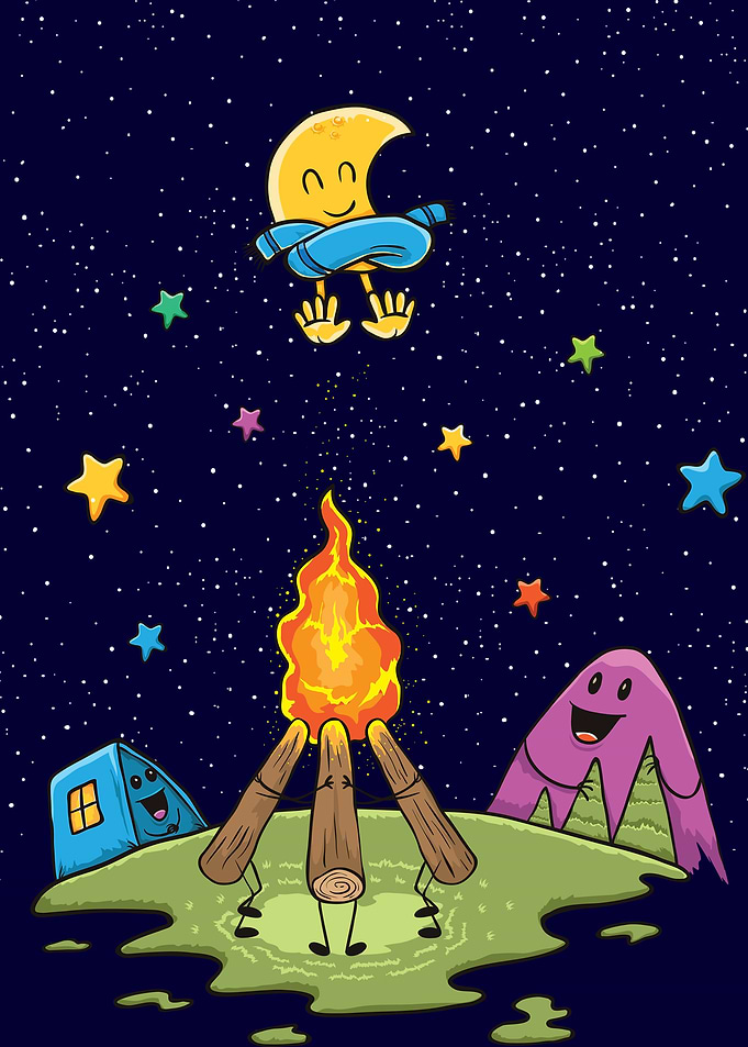 warming the crescent moon