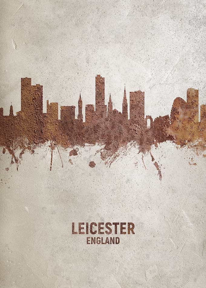 Leicester England Skyline