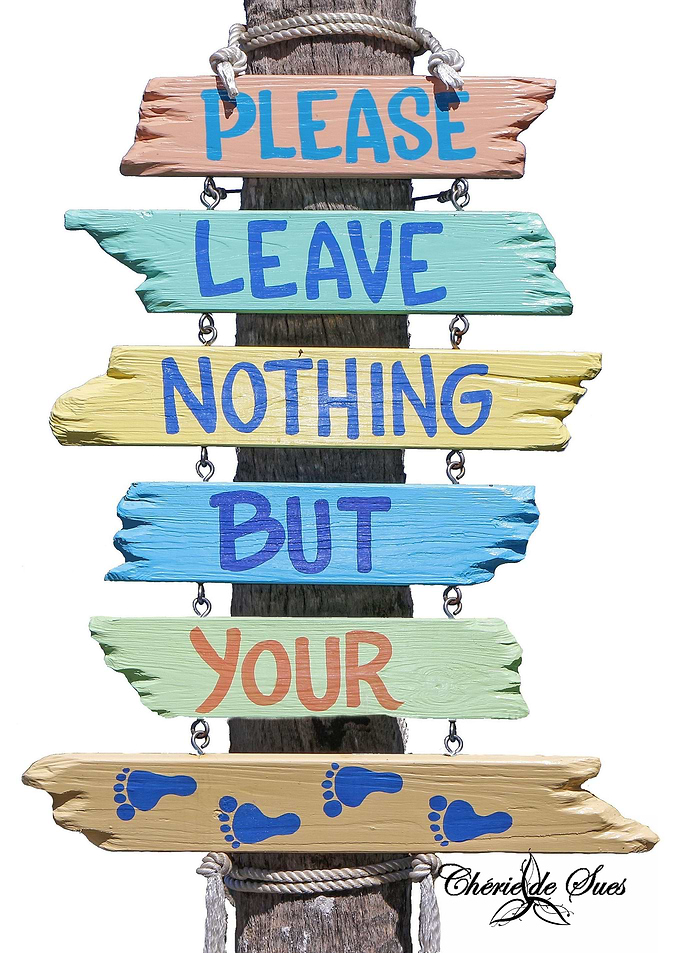 California Beach Sign