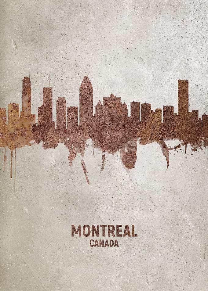 Montreal Canada Skyline